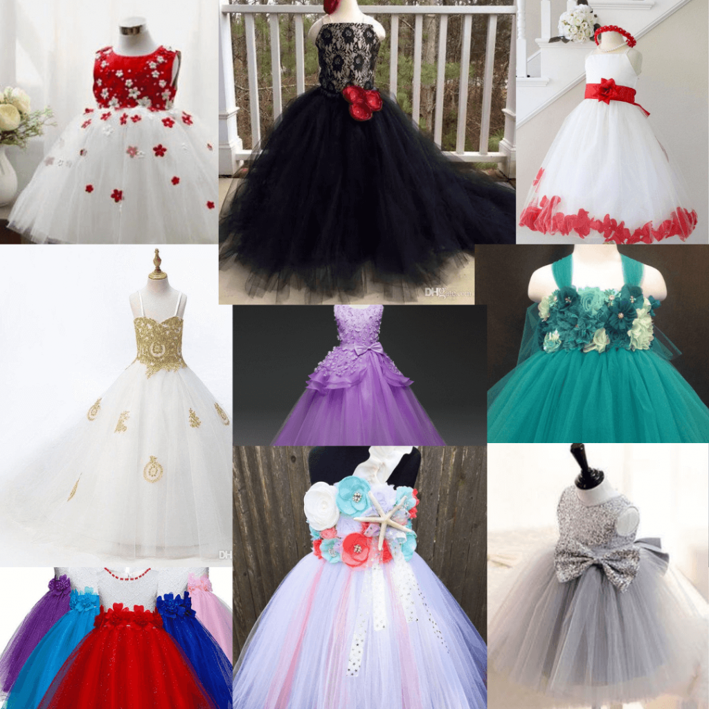 elegant flower girl dresses