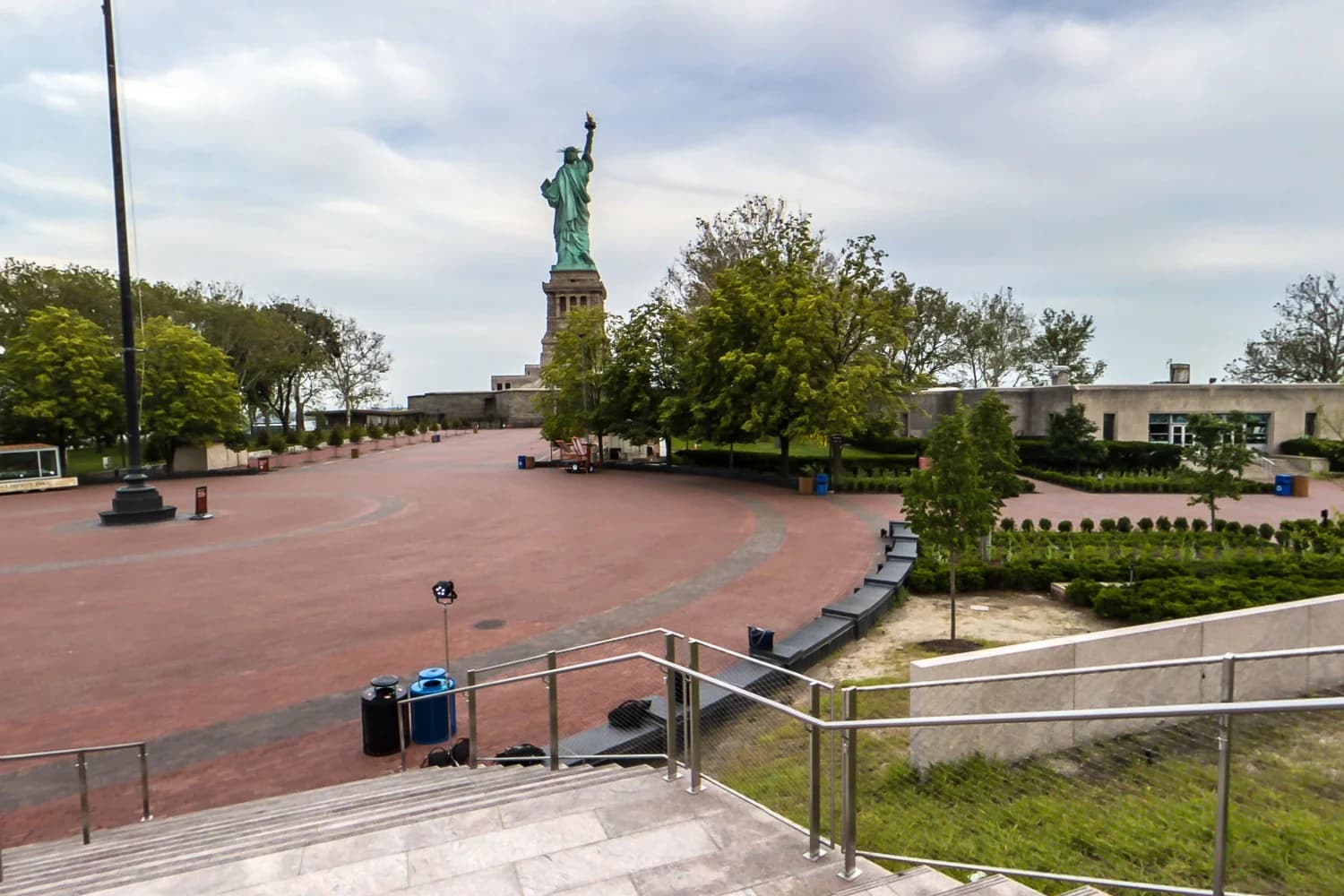 Island Grounds — Liberty Island