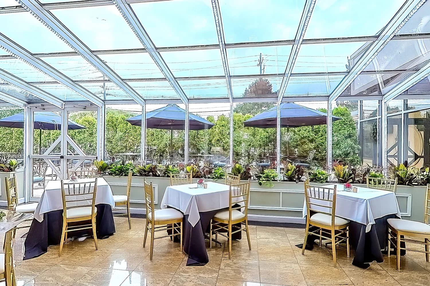 Greenhouse & Grecian Gazebo — The Graycliff