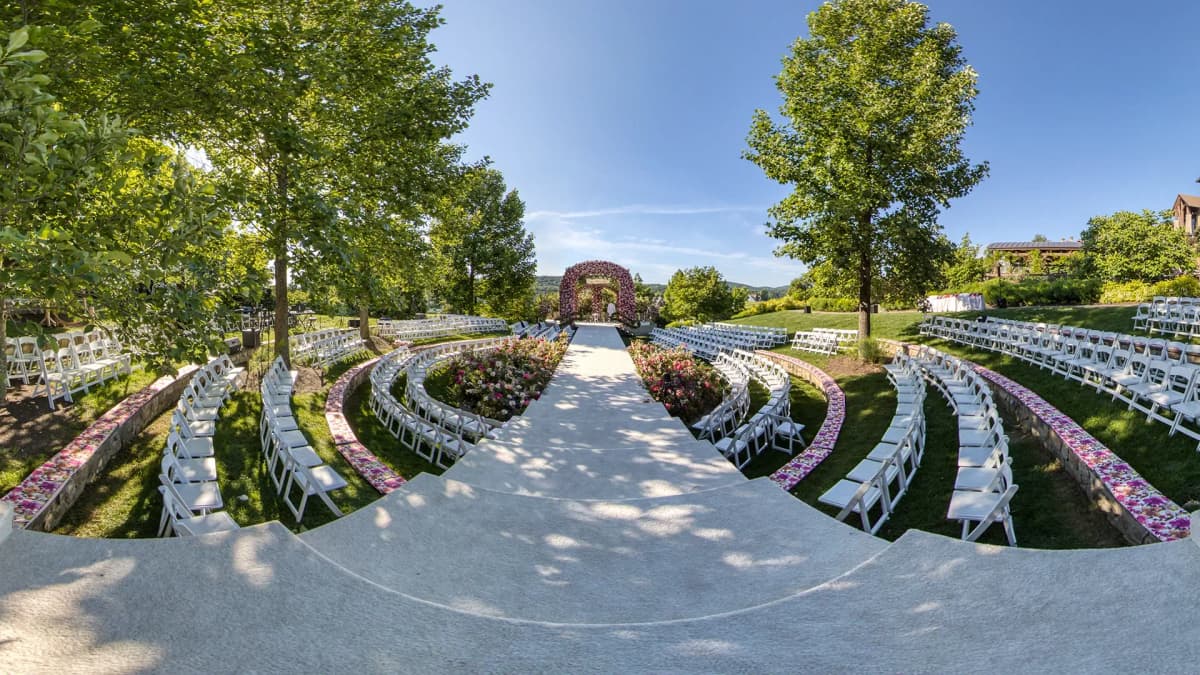 Grand Cascades Lodge wedding venue in Hamburg, NJ