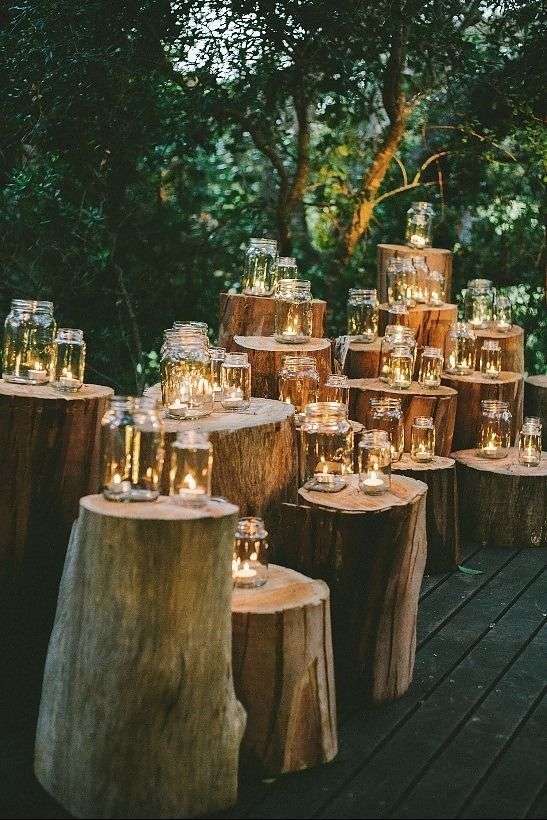 Rustic wedding DIY
