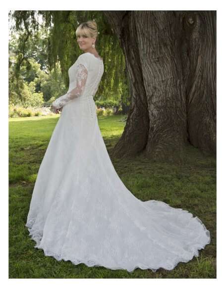 Venus-Modest-TB7799-lace-gown-with-long-illusion-lace-sleeve-over-petal-sleeve