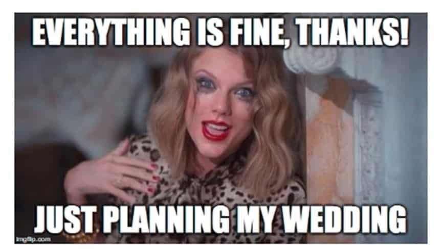 Wedding planning mental breakdown