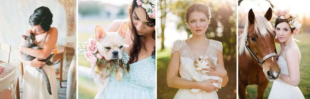 including your favorite pets in your ceremony