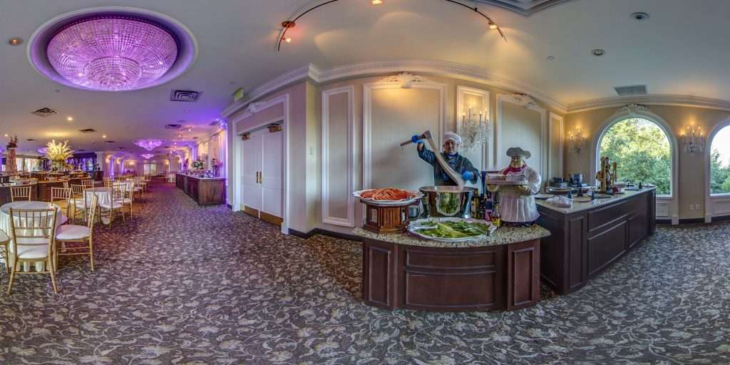 Valley Regency Wedding and event venue Cocktail Hour Room Clifton, NJ photo by 360sitevisit.com 
